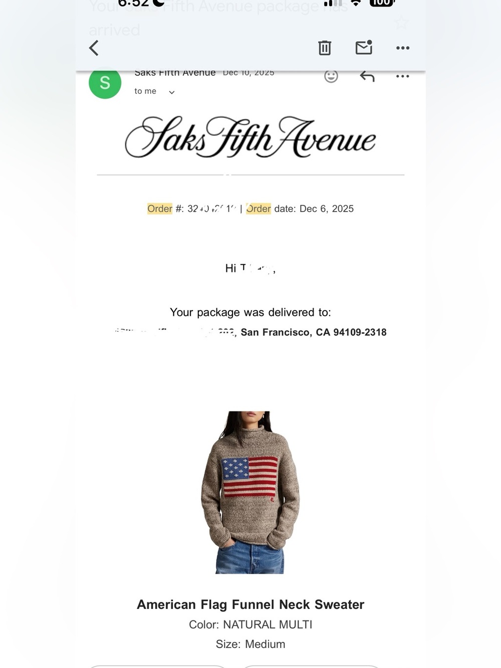 NWT Polo Ralph Lauren American Flag Sweater - Picture 4 of 4